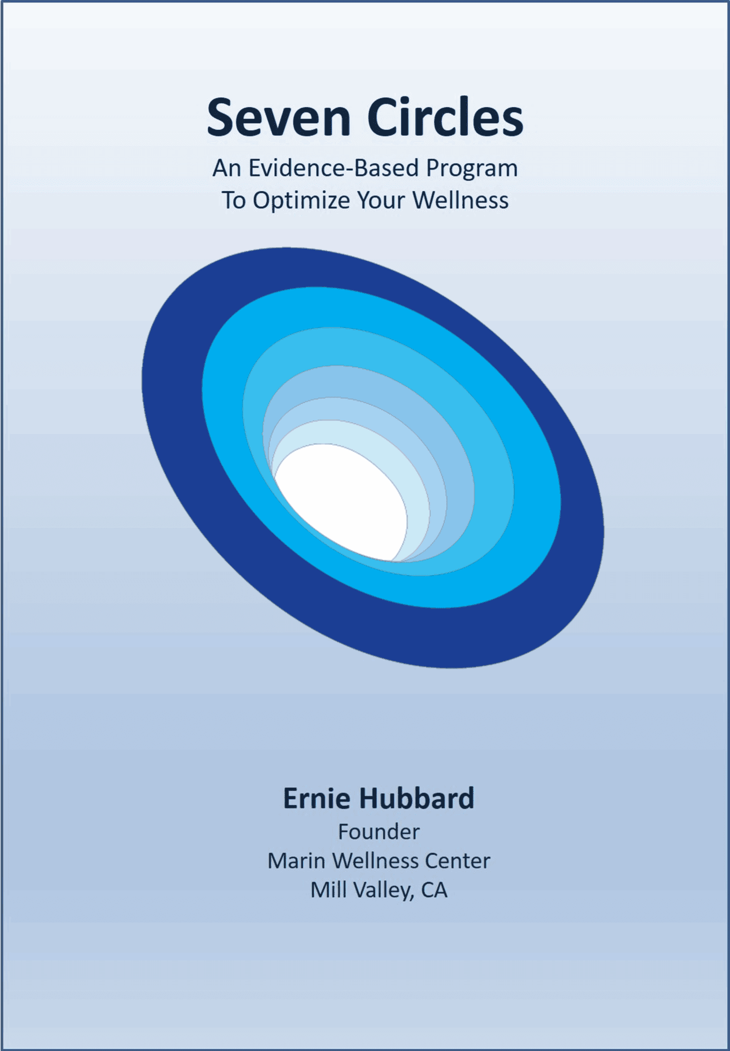 Evidence-based wellness program book cover design